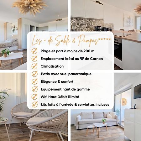 Apartamento Sable & Pampas - Meuble De Tourisme 5 Etoiles Carnon-Plage Exterior foto